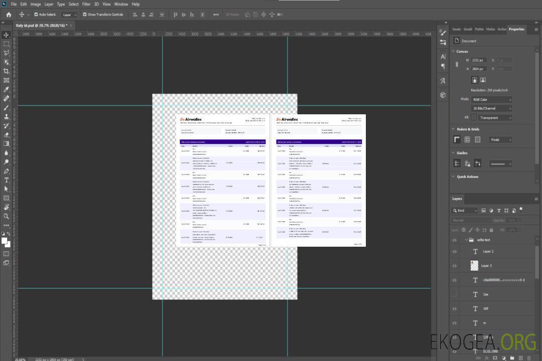 Relevé de compte de Hong Kong Airwallex Limited, 18 pages 3 template Relevé de compte de Hong Kong Airwallex Limited, 18 pages 3 template